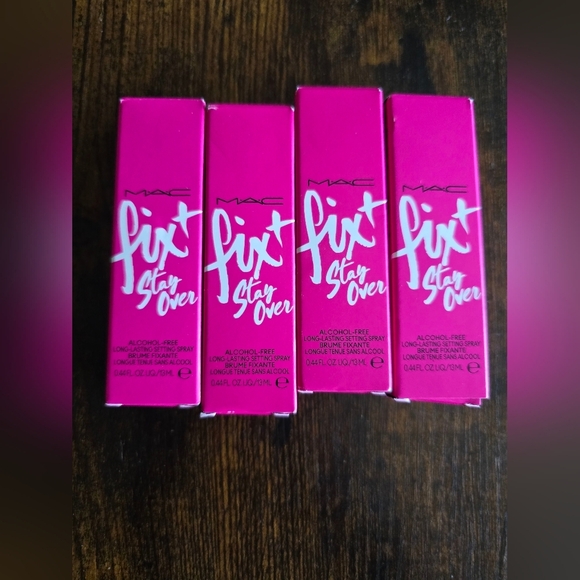 NIB! MAC Cosmetics Fix+ Stay Over Setting Spray, 13ml each, BUNDLE of 4 (52ml) - Picture 1 of 3